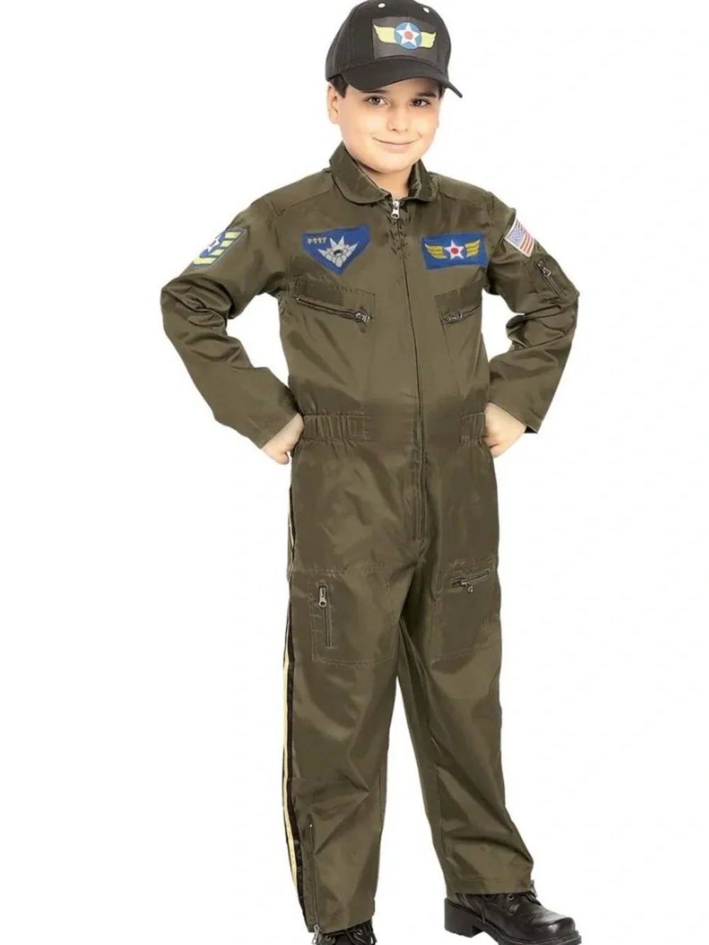 Rubie's Toddler Young Heroes Air Force Fighter Pilot Costume One Piece